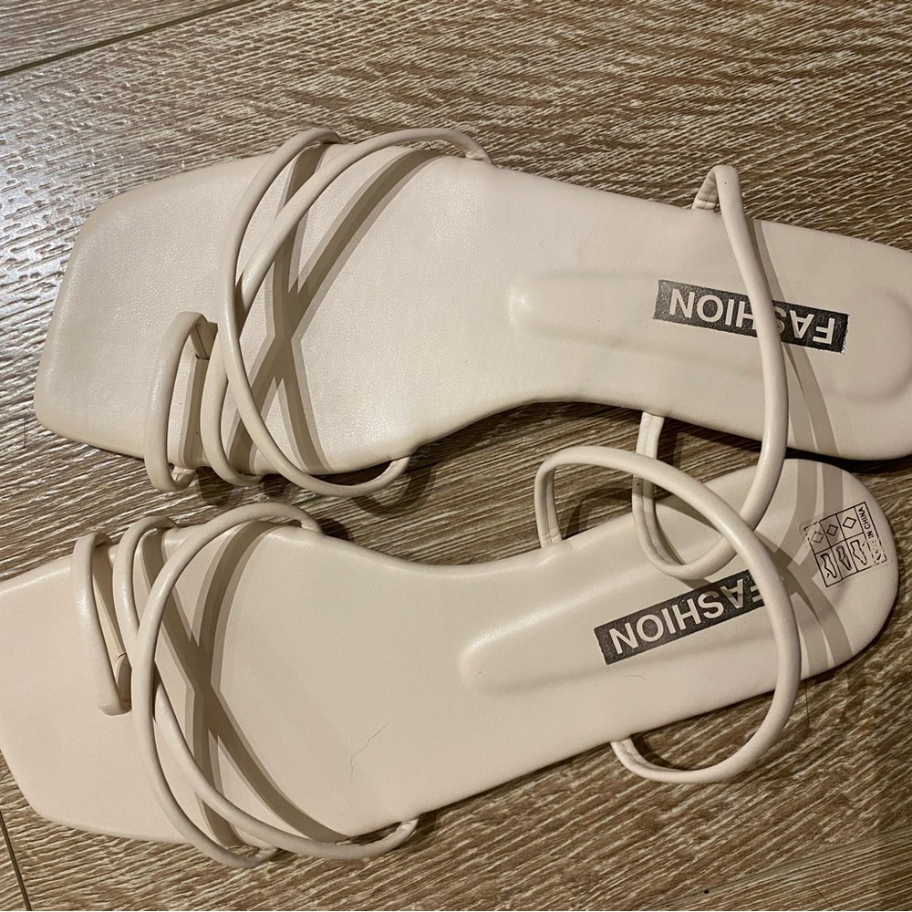 Nude Sandals